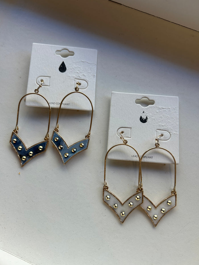 Western earrings