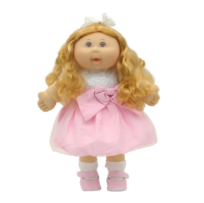 A2 OAA09-23-7 White & Light Pink w/Bow Dress