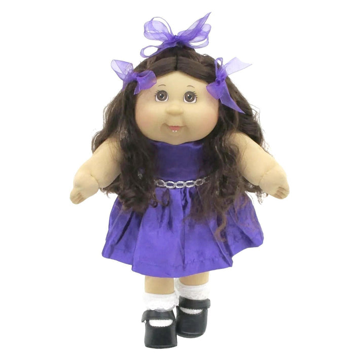 A2 OAA46-23-10 Purple Satin Dress