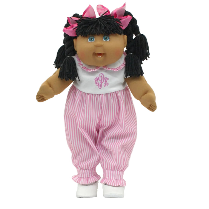 A2 OAA46-23-19 Pink Stripe Bubble Romper