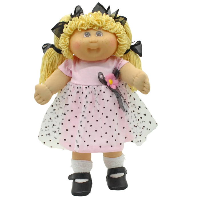 A2 OAAC01-25-9 Pink Dot Net Dress