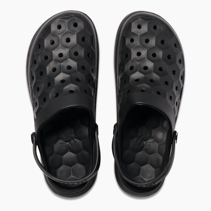 Black Adult Varsity Clog#color_black