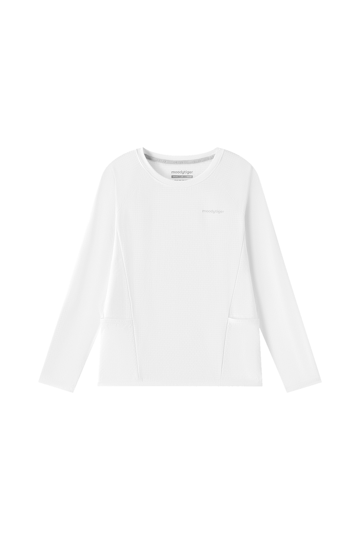 Air Supply Long Sleeve Tee **Cloud Dancer**
