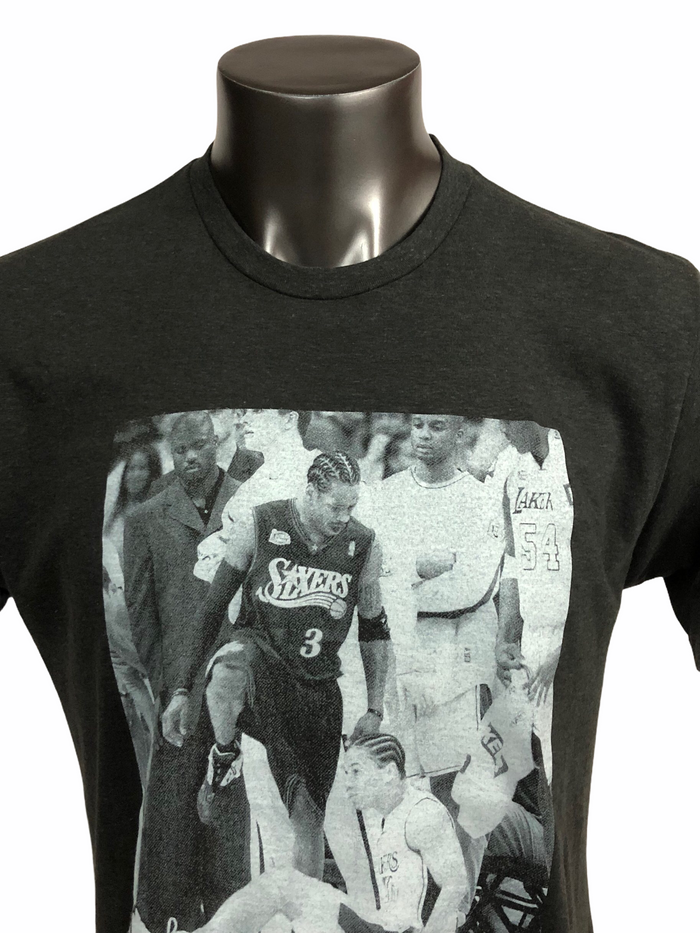 ALLEN IVERSON PHILADELPHIA SIXERS STEPOVER  RETRO T-SHIRT