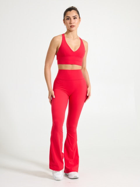 Alpha Sports Bra - Salsa Red