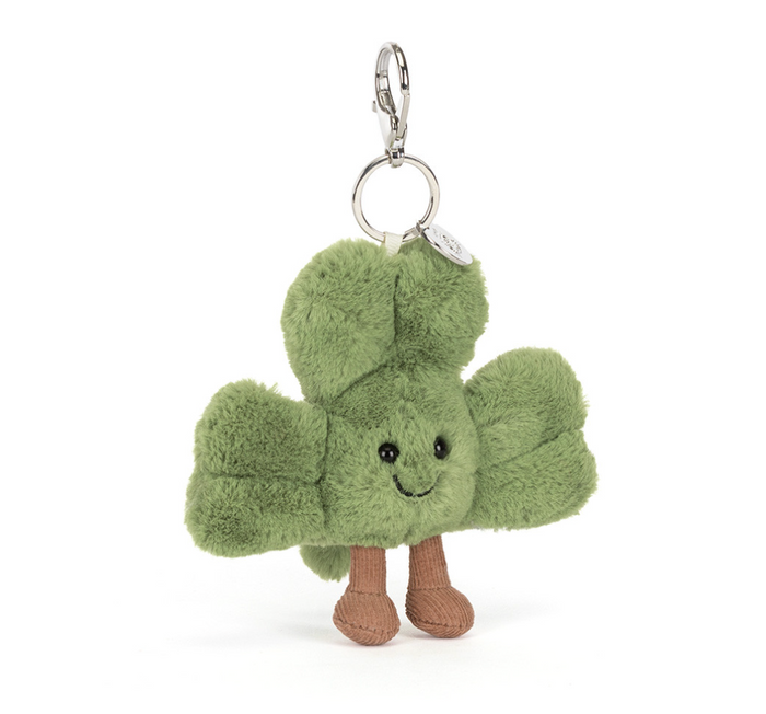Amuseable shambrock bag charm