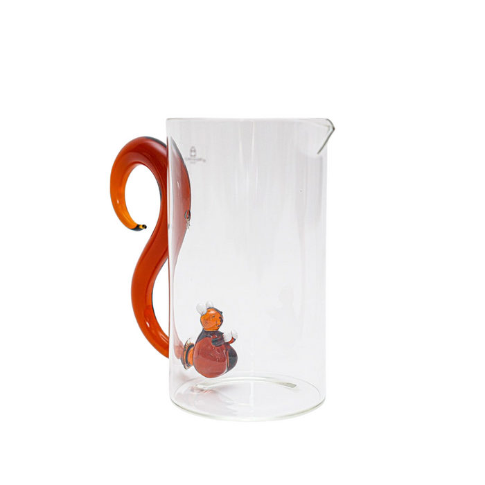 Animal Farm Squirrel Glass Pitcher