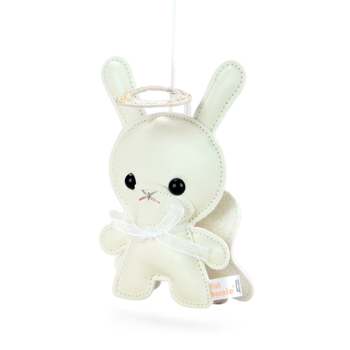 Flat Bonnie Annual Holiday Dunny 5-inch plush ornament in Twinkle Edition featuring festive holiday design and soft plush texture.