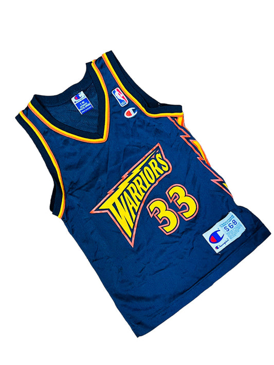 ANTAWN JAMISON GOLDEN STATE WARRIORS VINTAGE 2000'S CHAMPION JERSEY YOUTH SMALL