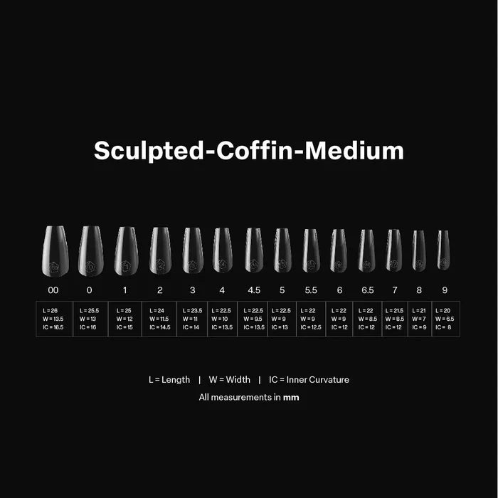 Apres Gel-X Tips | Sculpted Coffin Medium