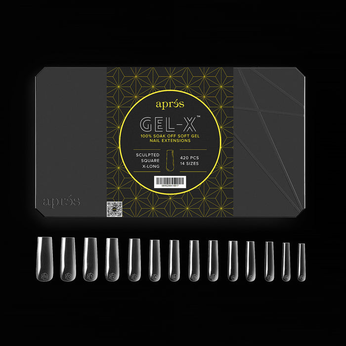 Apres Gel-X Tips | Sculpted Square XL Long