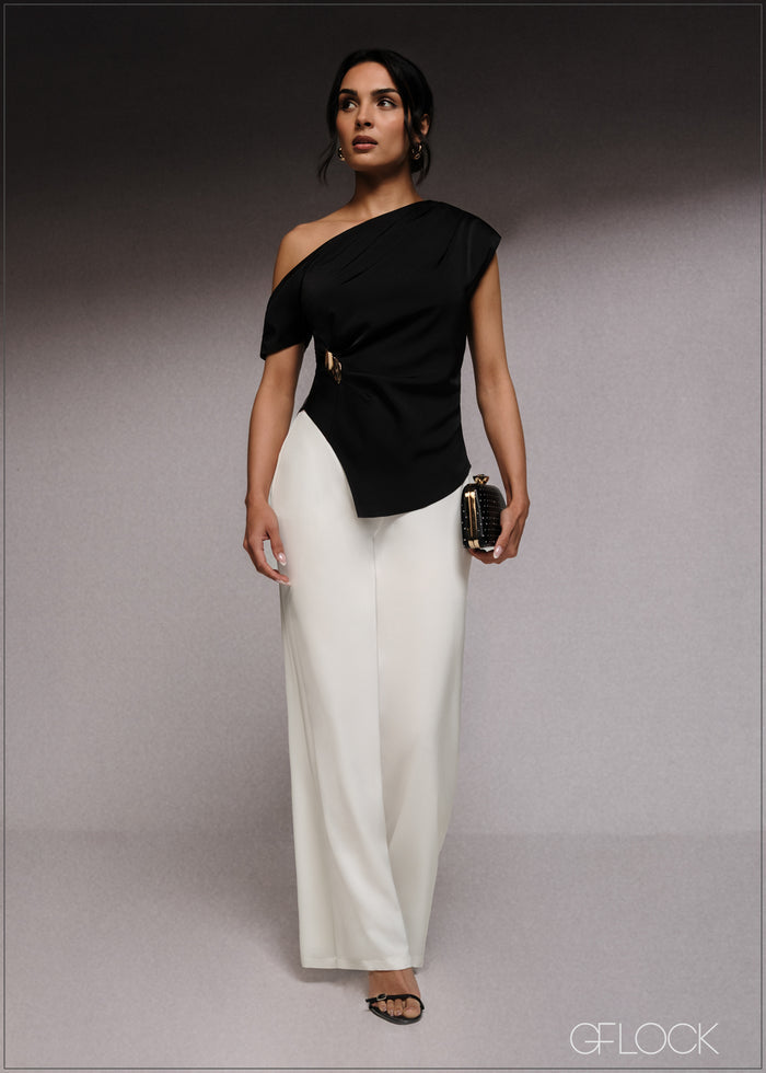 Asymmetric One Shoulder Top - 220526