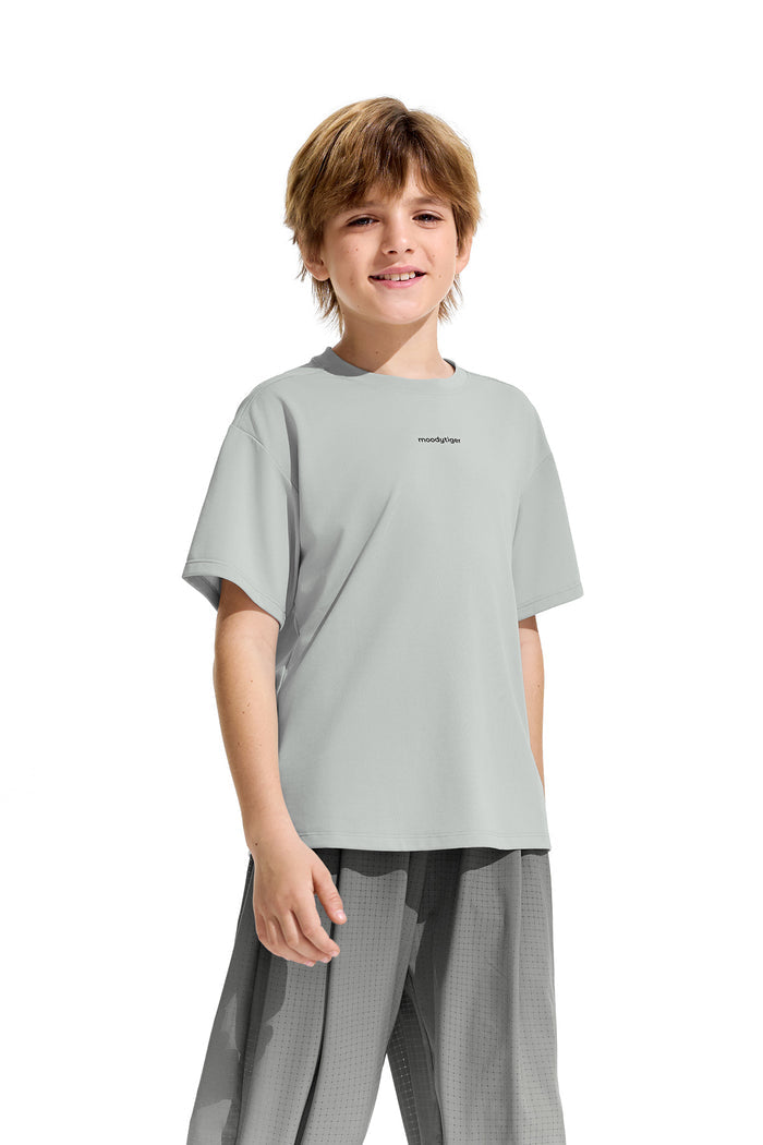 Short Sleeve Sport Tee **Moon Grey**