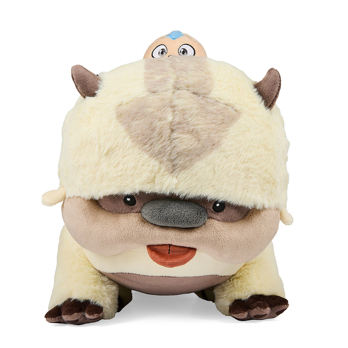 18-inch Avatar: The Last Airbender plush featuring Appa with Aang, soft stuffed toy from the animated series.