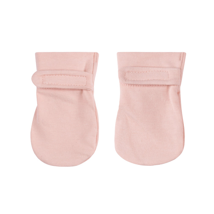 baby mittens pink