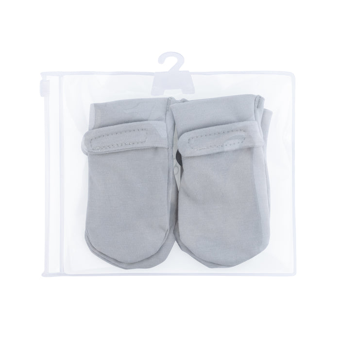 gift ready baby mittens blue