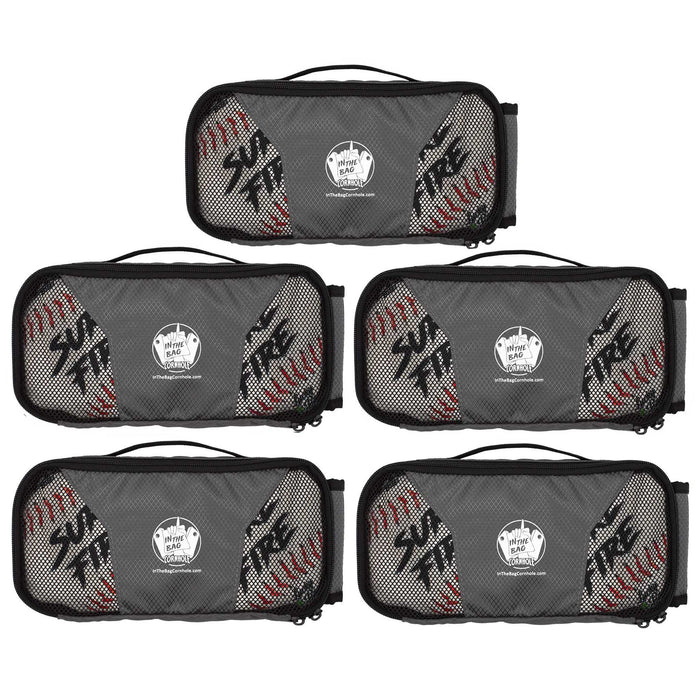 Bag Pouch 5 - PACK (Charcoal Grey Only) - Brotherhood Cornhole