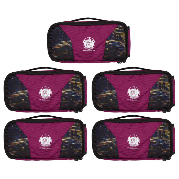 Bag Pouch 5 - PACK (Plum Only) - Brotherhood Cornhole