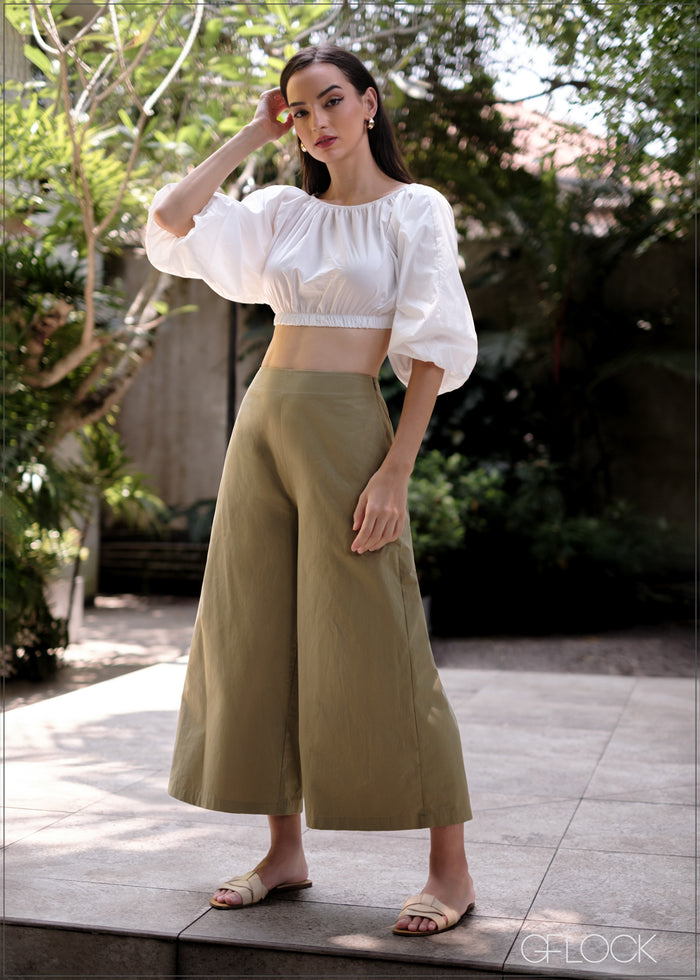 Balloon Sleeve Top - 280325