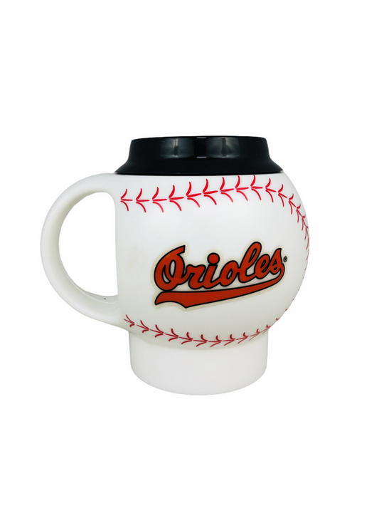 BALTIMORE ORIOLES VINTAGE 1990'S BASEBALL COFFEE MUG
