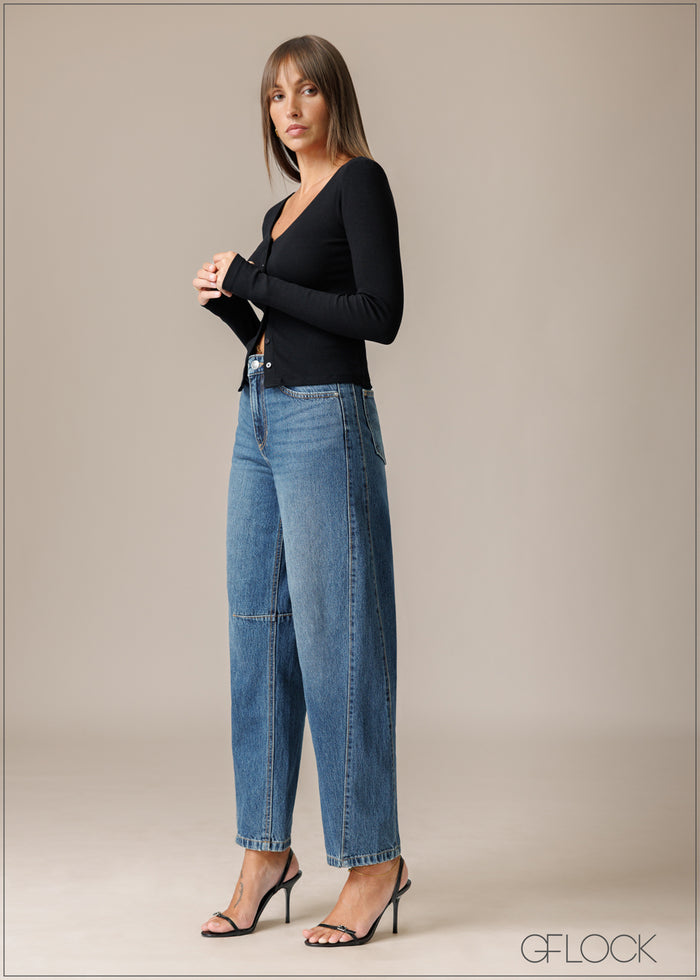 Barrel Jean - Long Length - 210326D