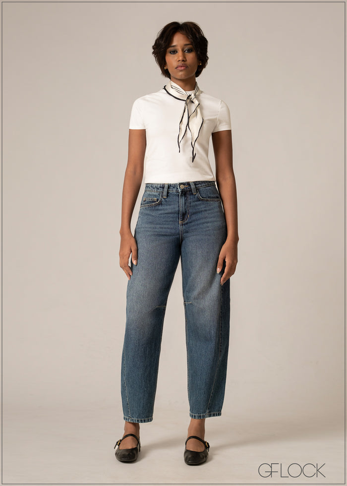 Barrel Jean - Long Length - 220826D