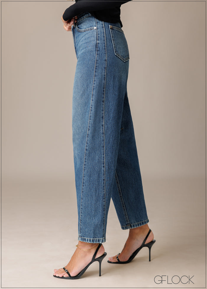 Barrel Jean - Short Length - 210326D