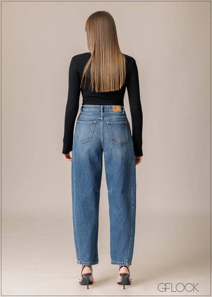 Barrel Jean - Short Length - 210326D