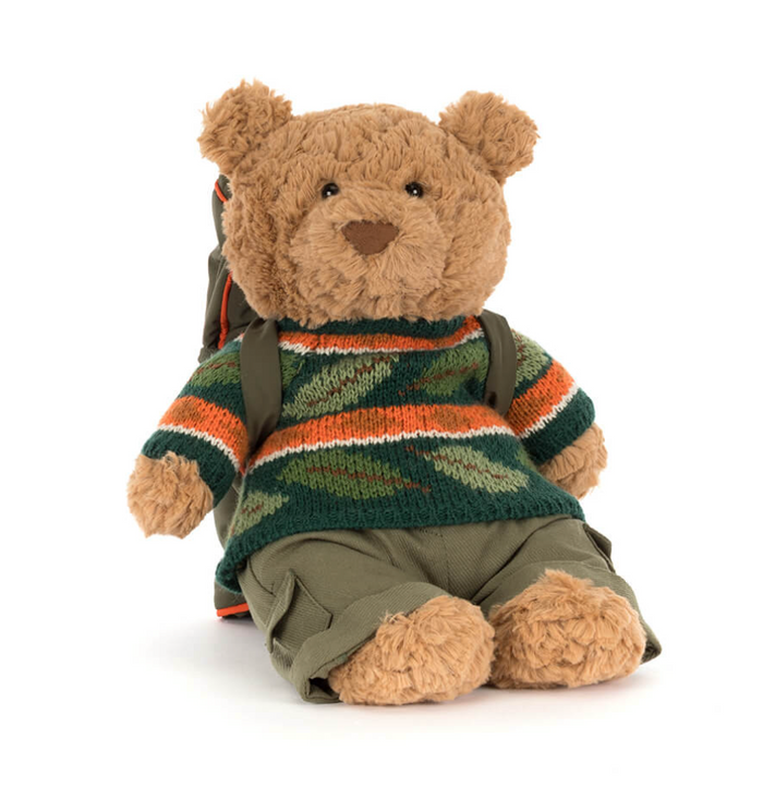 bartholoew bear hiking outfit