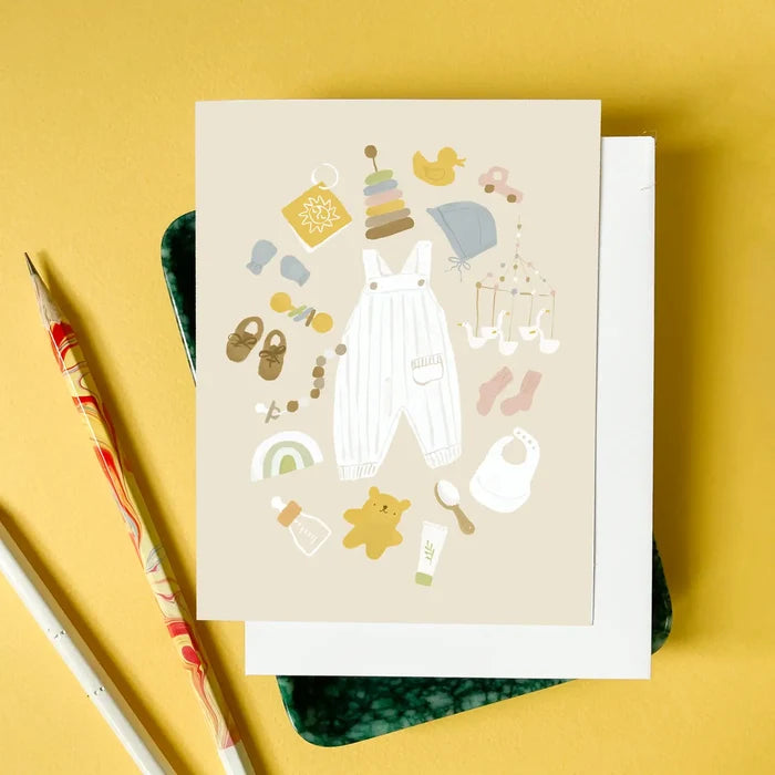 Bébé Things – Gender Neutral Welcome Baby Card