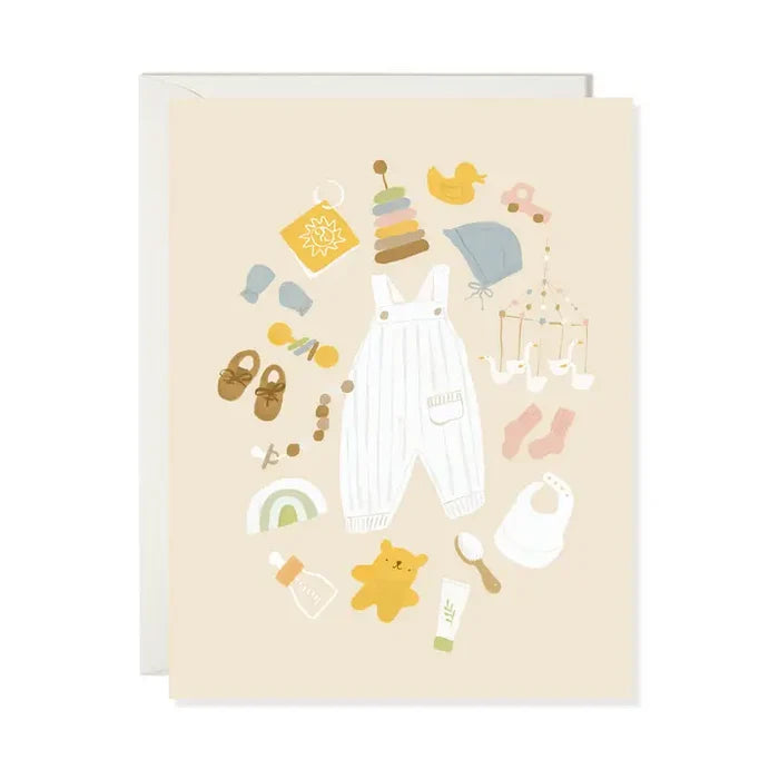 Bébé Things – Gender Neutral Welcome Baby Card