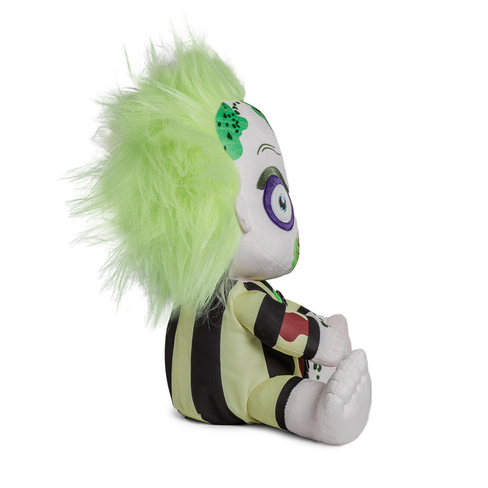 Baby Beetlejuice interactive plush toy from Beetlejuice brand, featuring a soft blue Hawaii-themed plush with detailed character design.