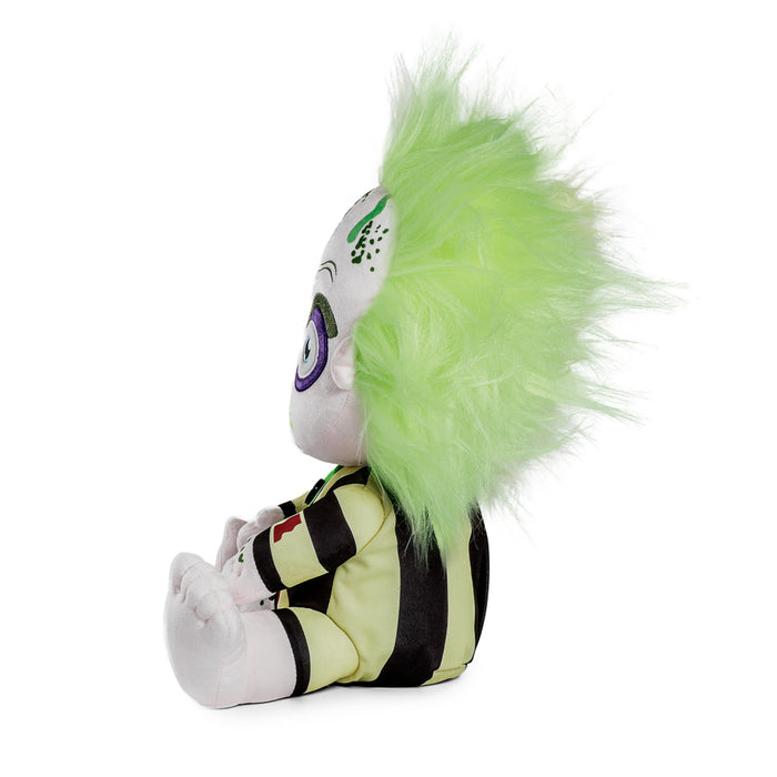Blue Hawaii Baby Beetlejuice interactive plush toy by Beetlejuice, soft plush with detailed character features.