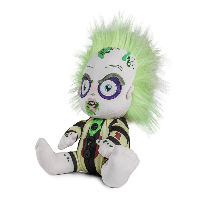 Soft Baby Beetlejuice plush from Beetlejuice, featuring a cute, interactive plush toy with detailed design and vibrant colors.
