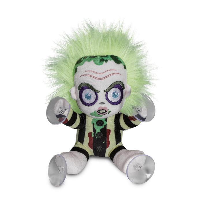 Blue Hawaii Beetlejuice plush window clinger from Beetlejuice featuring a cute baby Beetlejuice design for decorative display.