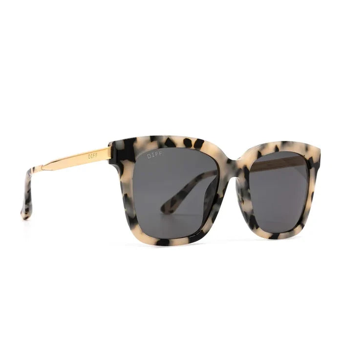 Bella - espresso tortoise + grey gradient lens
