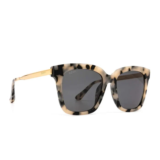 Bella - espresso tortoise + grey gradient lens