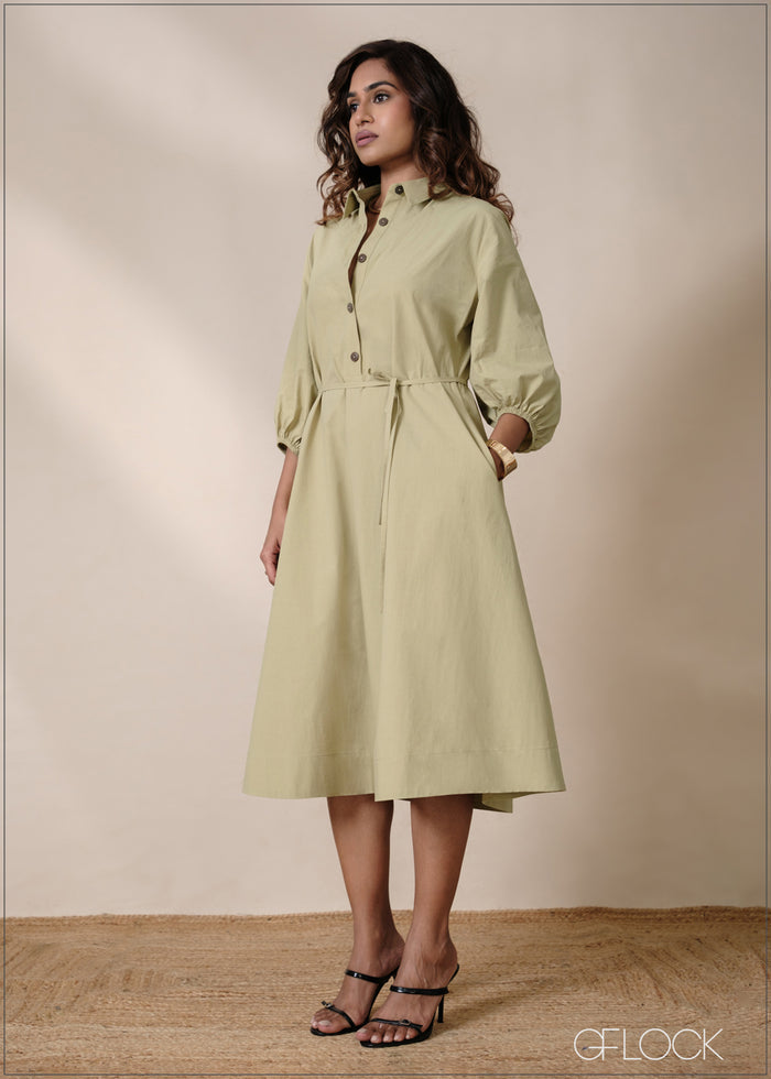 Belt Detail Dress - 220826