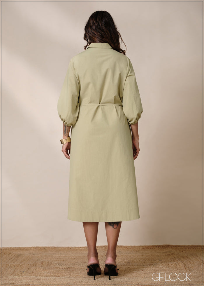 Belt Detail Dress - 220826