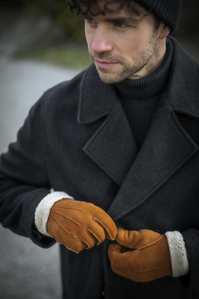 Bernard Suede Glove - Cork