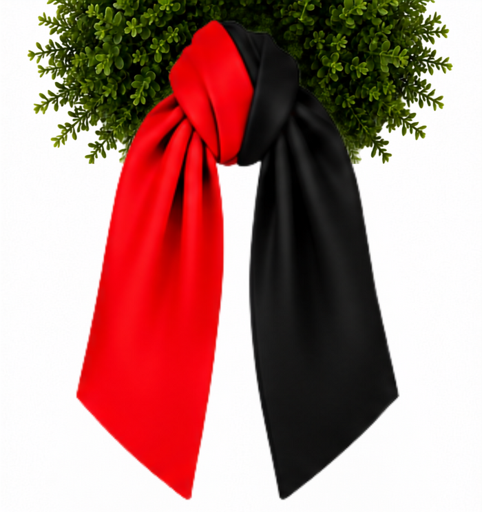 Red with Black