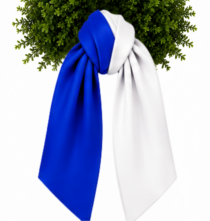 Royal Blue/White