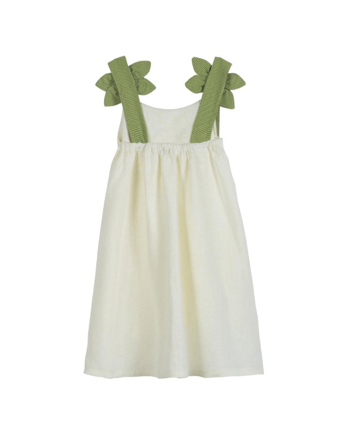Blossom Dress Linen Pear Sorbet image 1
