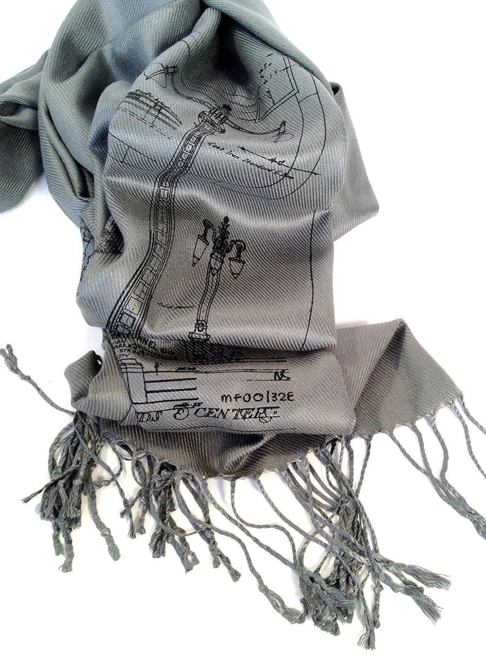 Michigan Central Station Pashmina