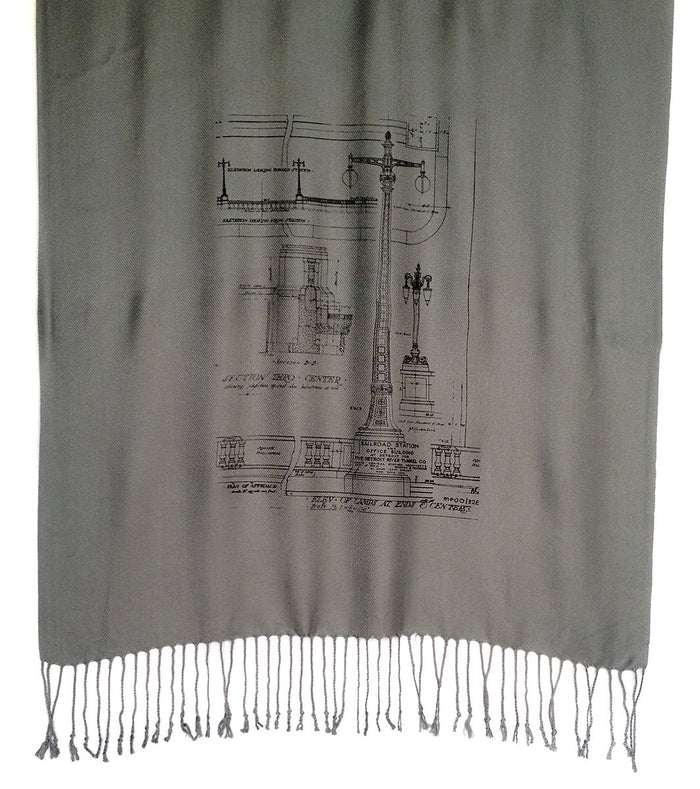 Detroit Train station scarf