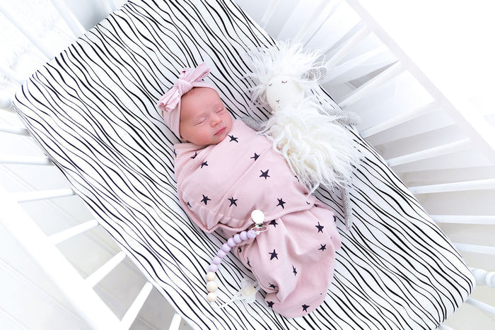 Blush Adjustable Swaddle blanket