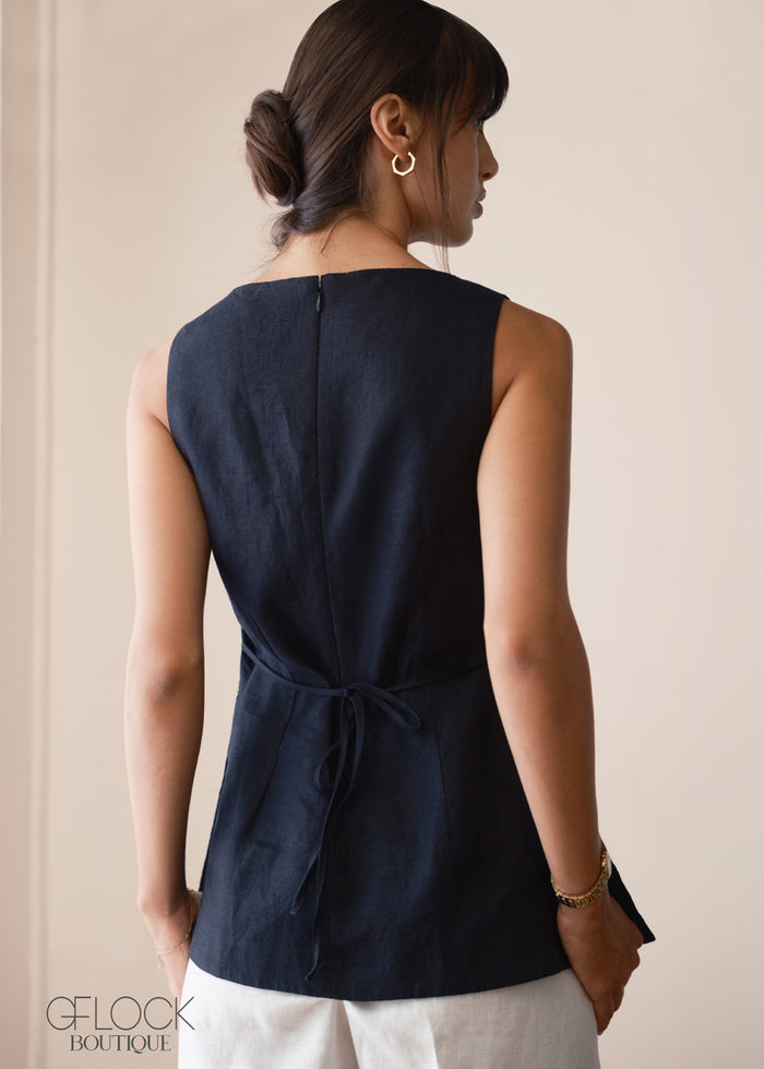 Boat Neck Tunic Top - 030426