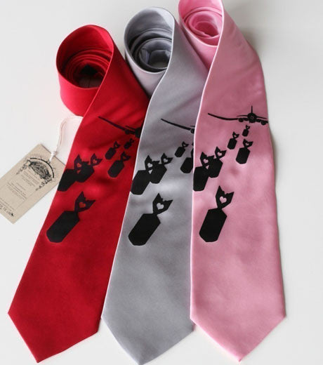 Black ink on red, silver, pink standard microfiber
