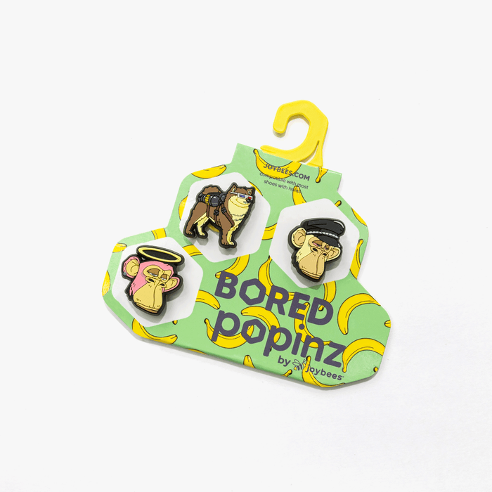 Bored Apes Popinz 3 Pack on packaging