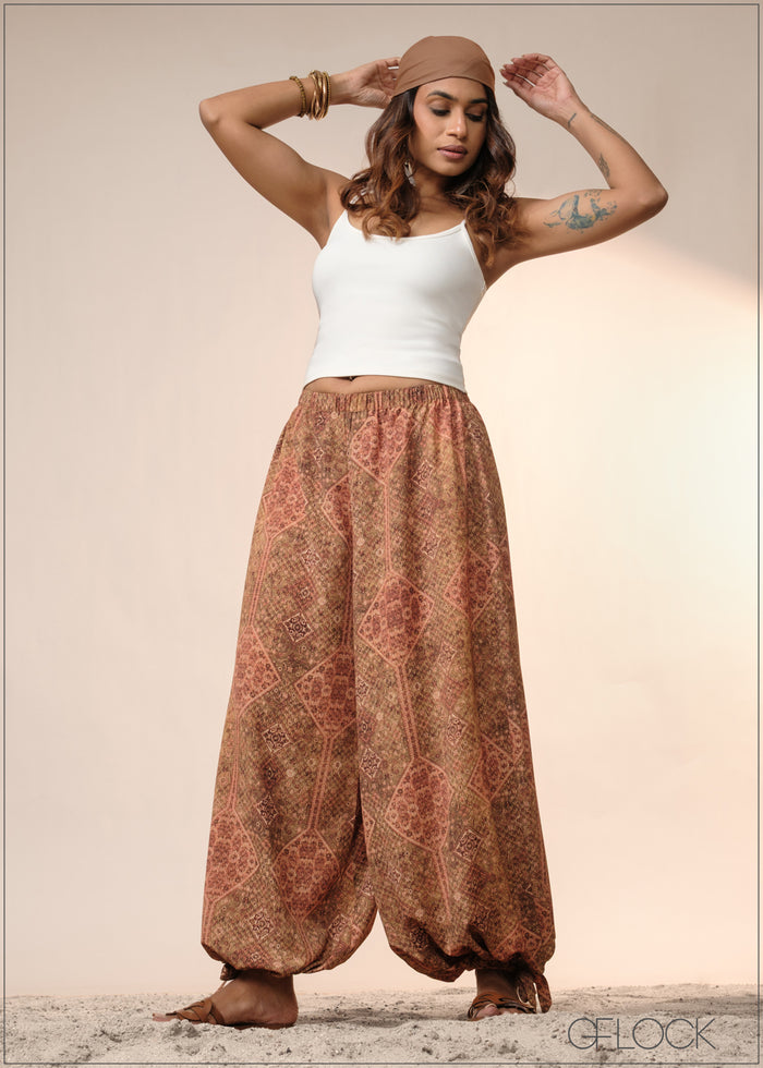 Bow Detailed Balloon Pant - 040426